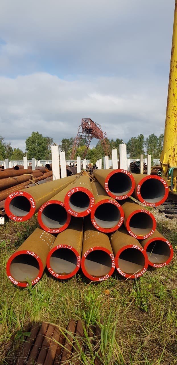 Новое поступление на склад: труба котельная 159x15 ст. 20 ТУ 14-3р-55-2001